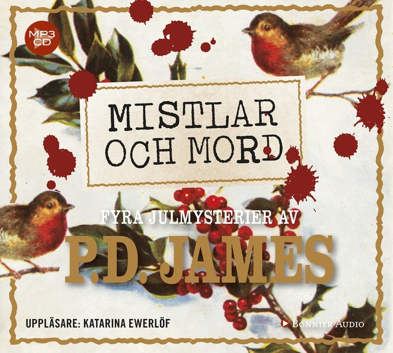 P. D. James - Mistlar och mord : fyra julmysterier, CD-bok