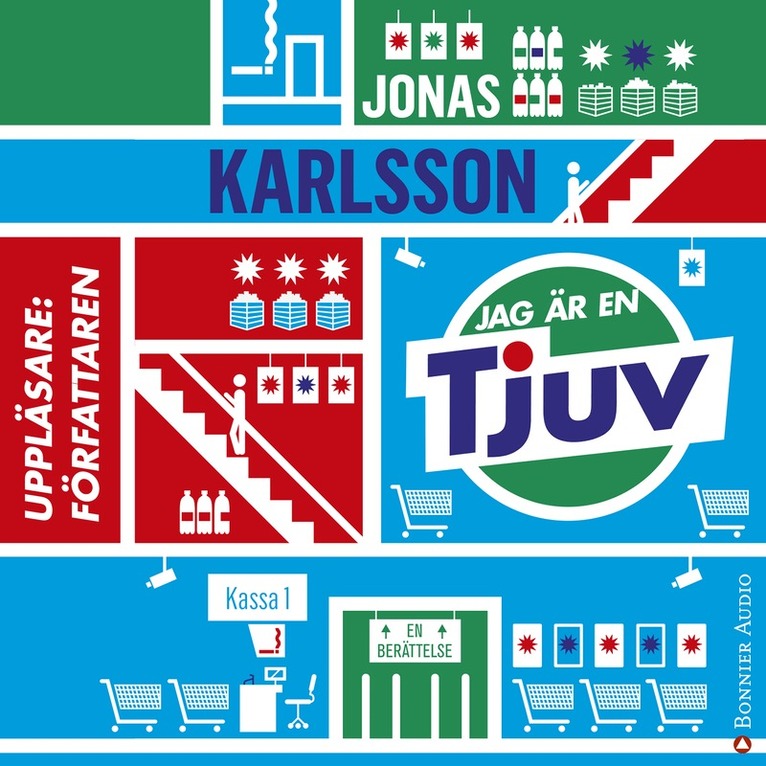 Jonas Karlsson - Jag är en tjuv, Ljudbok