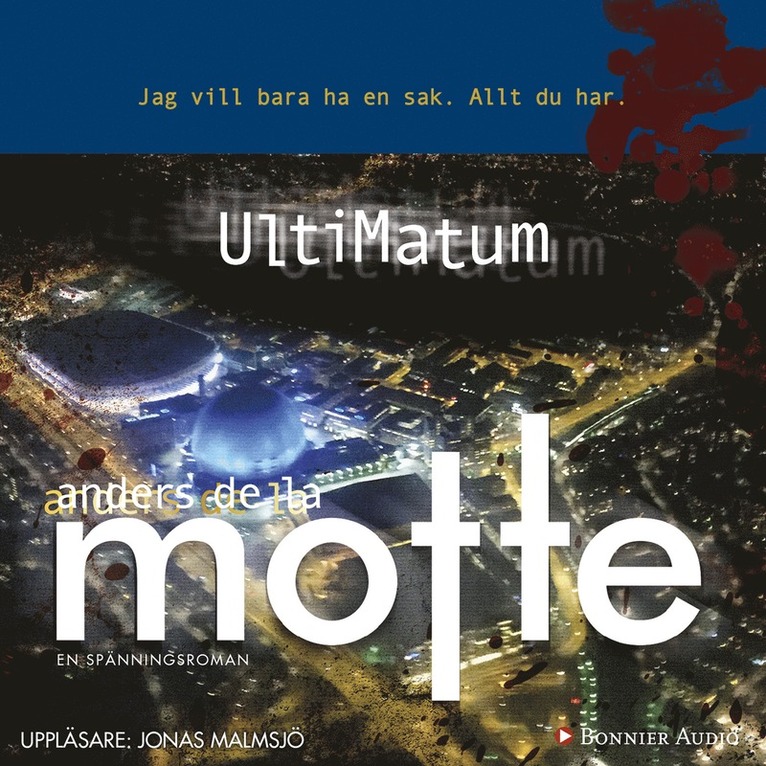 Anders de la Motte - UltiMatum, Ljudbok