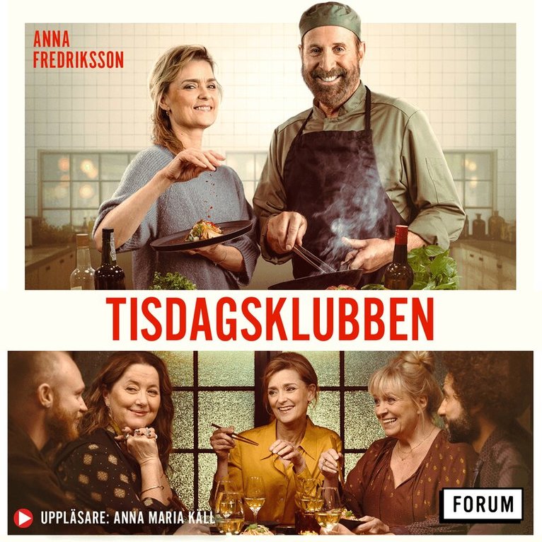 Anna Fredriksson - Tisdagsklubben, Ljudbok