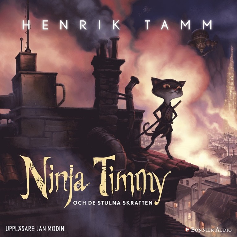 Henrik Tamm - Ninja Timmy och de stulna skratten, Ljudbok