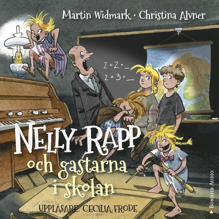 Martin Widmark - Nelly Rapp och gastarna i skolan, Ljudbok