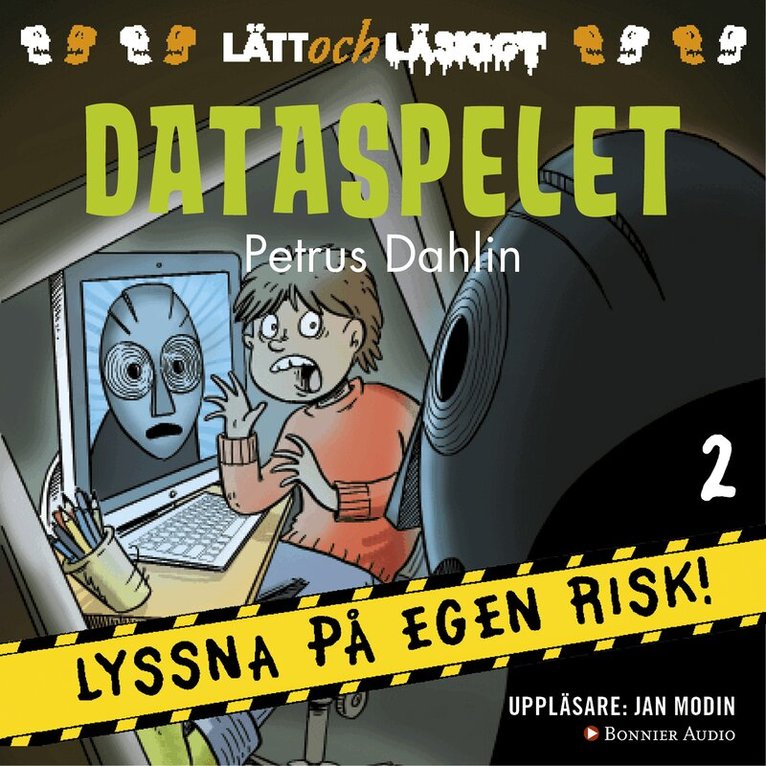 Petrus Dahlin - Dataspelet, Ljudbok