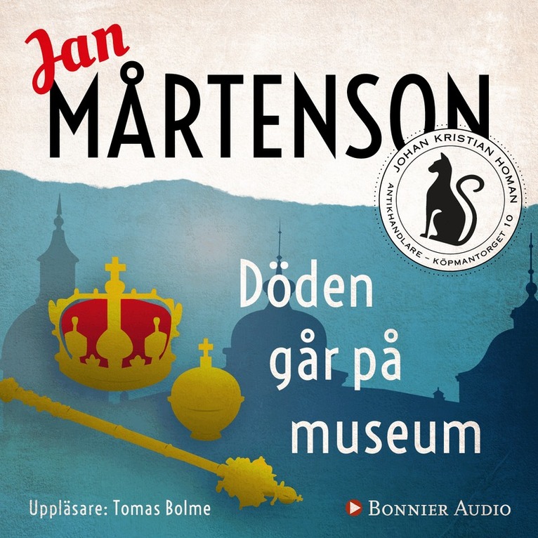 Jan Mårtenson - Döden går på museum, Ljudbok