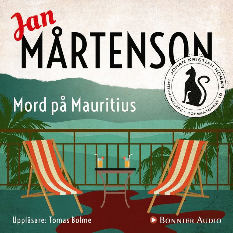 Jan Mårtenson - Mord på Mauritius, Ljudbok