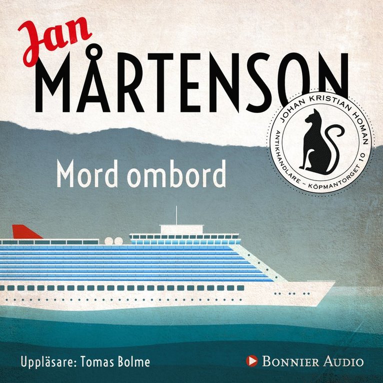Jan Mårtenson - Mord ombord, Ljudbok