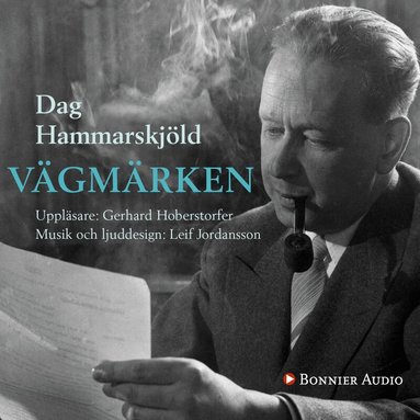 Dag Hammarskjöld - Vägmärken, Ljudbok