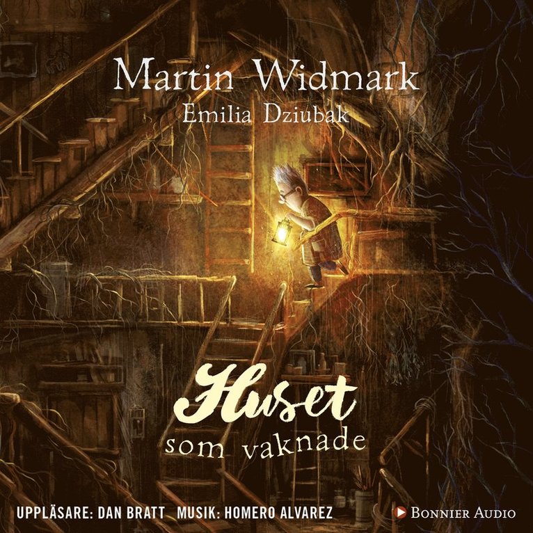 Martin Widmark - Huset som vaknade, Ljudbok
