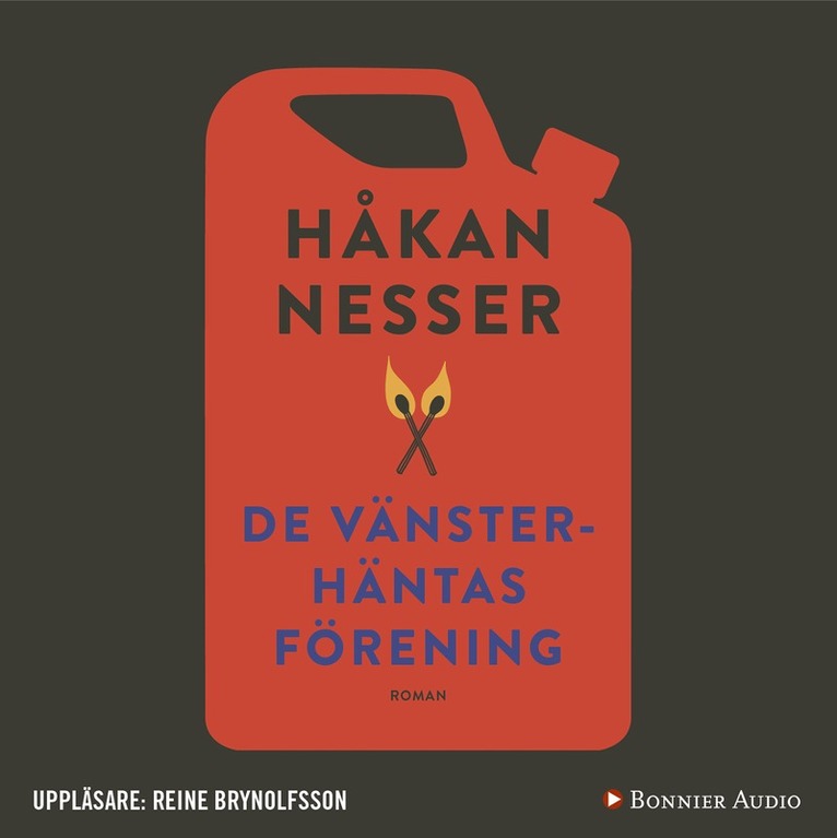 Håkan Nesser - De vänsterhäntas förening, Ljudbok