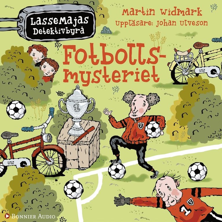 Martin Widmark - Fotbollsmysteriet, Ljudbok