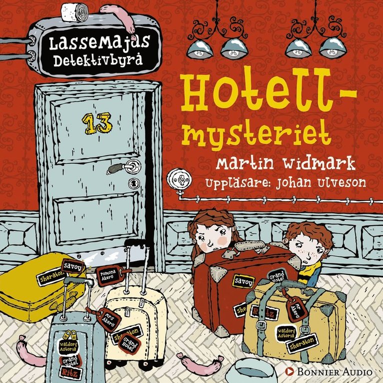 Martin Widmark - Hotellmysteriet, Ljudbok