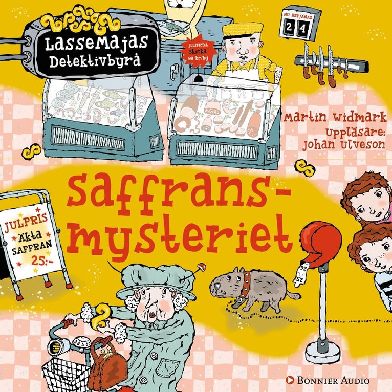 Martin Widmark - Saffransmysteriet, Ljudbok