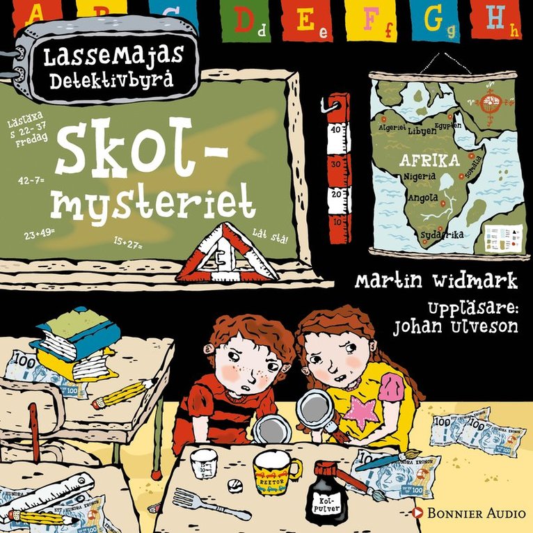Martin Widmark - Skolmysteriet, Ljudbok