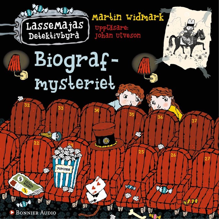 Martin Widmark - Biografmysteriet, Ljudbok