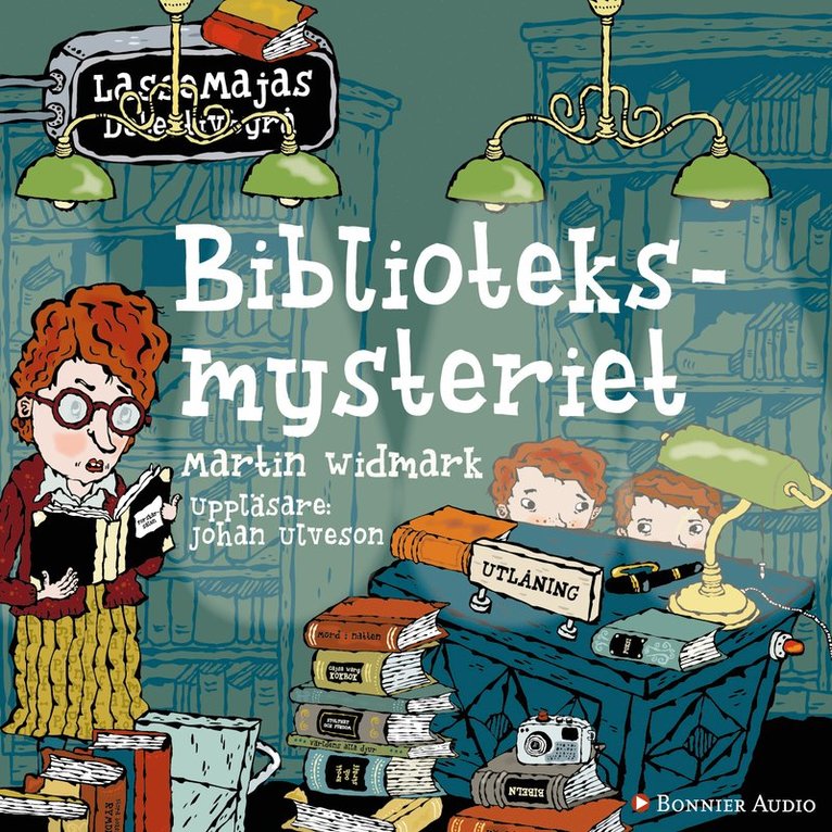 Martin Widmark - Biblioteksmysteriet, Ljudbok
