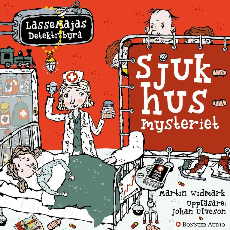 Martin Widmark - Sjukhusmysteriet, Ljudbok