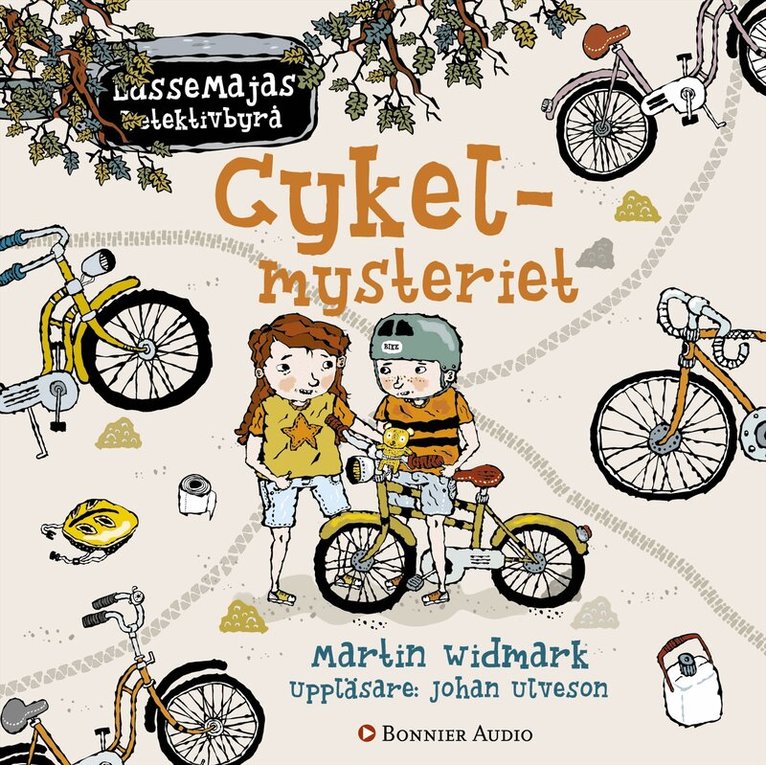 Martin Widmark - Cykelmysteriet, Ljudbok