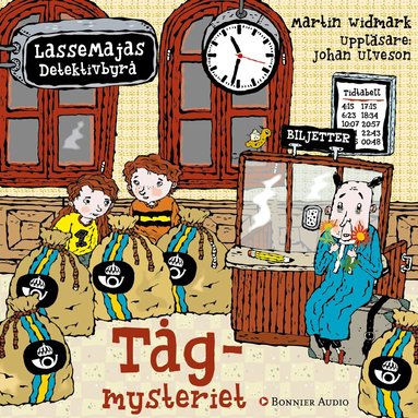 Martin Widmark - Tågmysteriet, Ljudbok