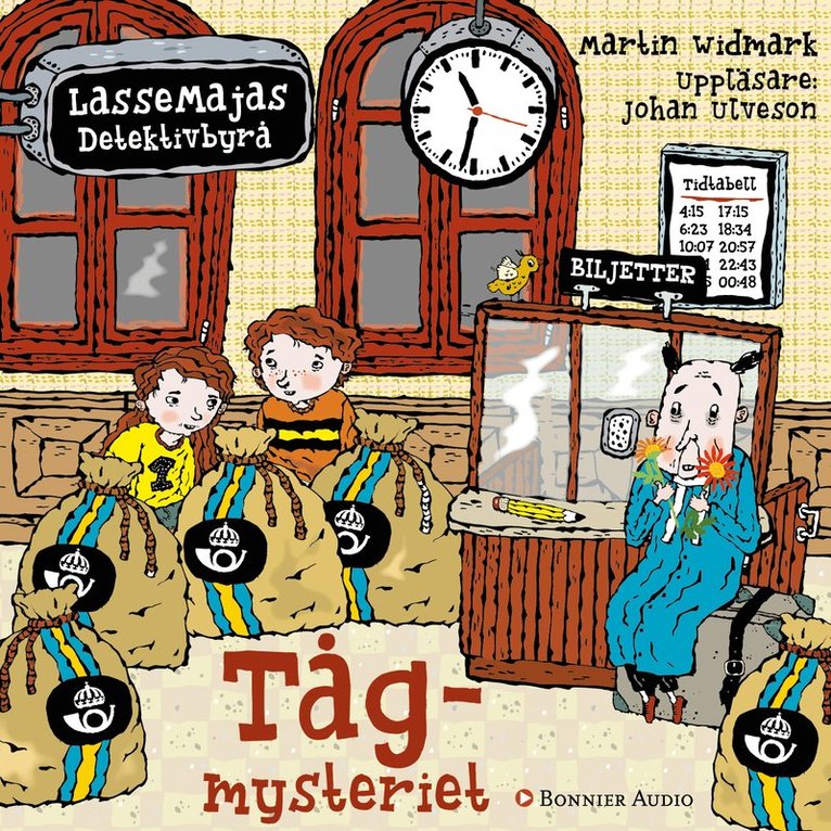 Martin Widmark - Tågmysteriet, Ljudbok