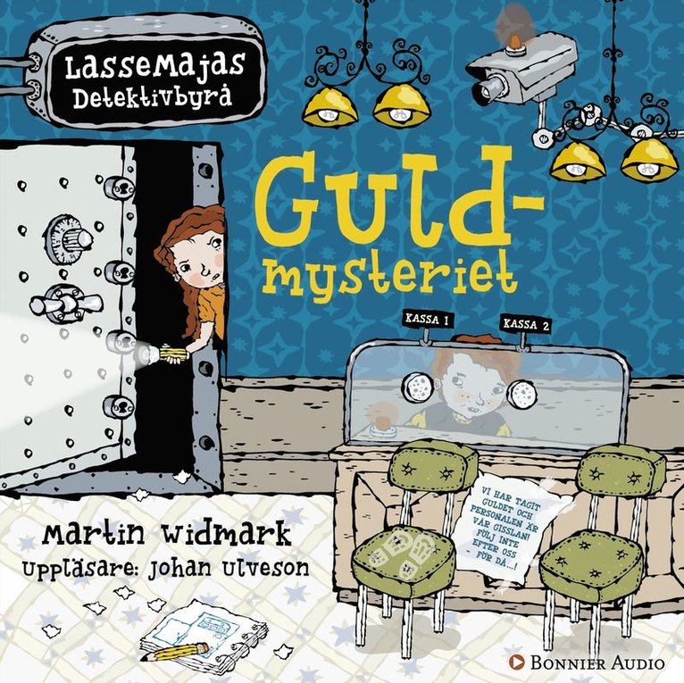 Martin Widmark - Guldmysteriet, Ljudbok