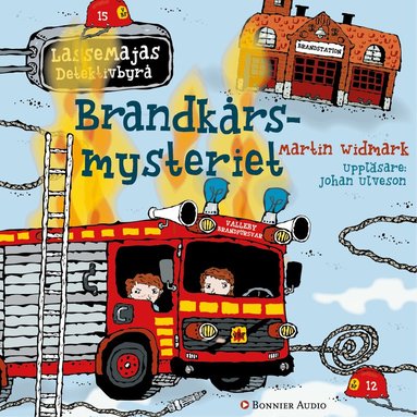 Martin Widmark - Brandkårsmysteriet, Ljudbok