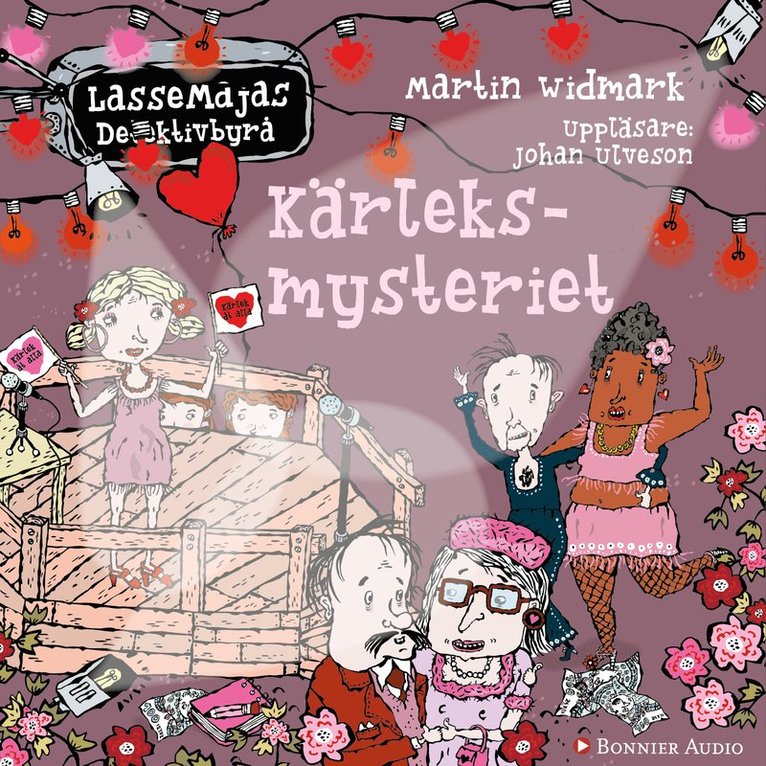 Martin Widmark - Kärleksmysteriet, Ljudbok