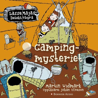 Martin Widmark - Campingmysteriet, Ljudbok