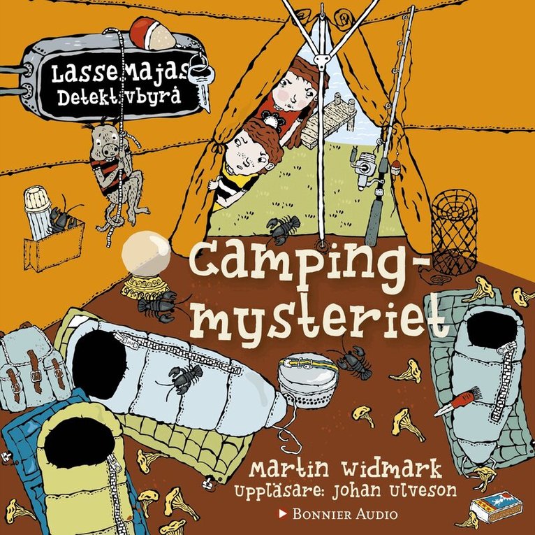 Martin Widmark - Campingmysteriet, Ljudbok