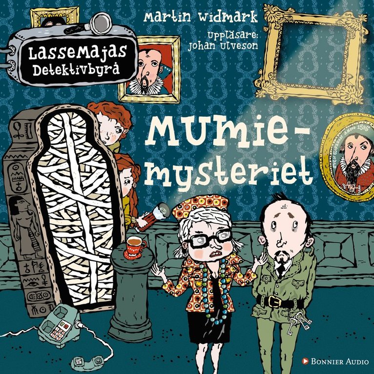 Martin Widmark - Mumiemysteriet, Ljudbok