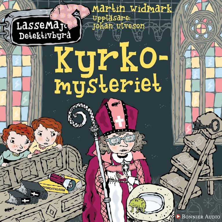 Martin Widmark - Kyrkomysteriet, Ljudbok