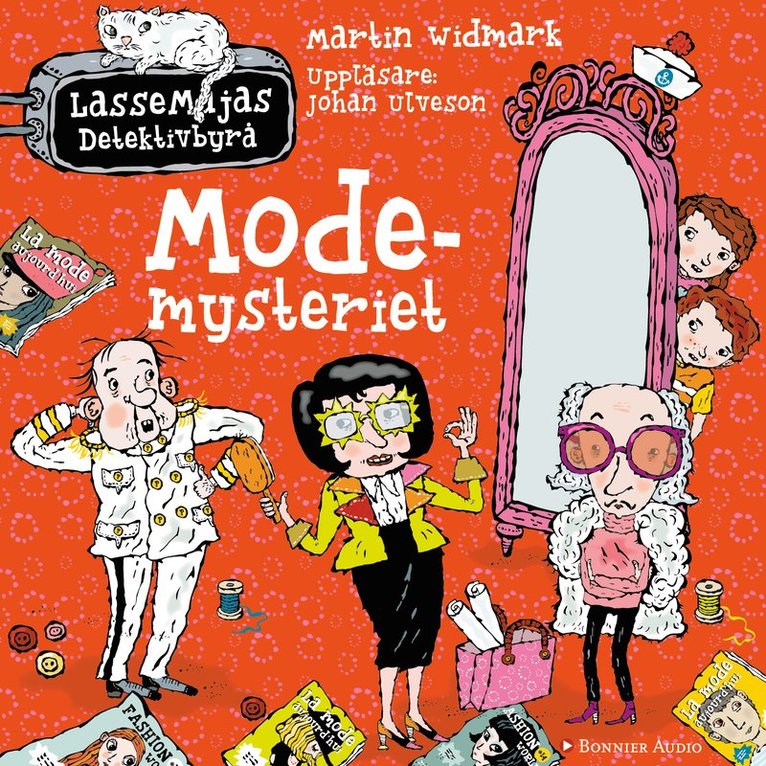 Martin Widmark - Modemysteriet, Ljudbok