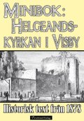 Helgeandskyrkan i Visby - Minibok med text frn 1878