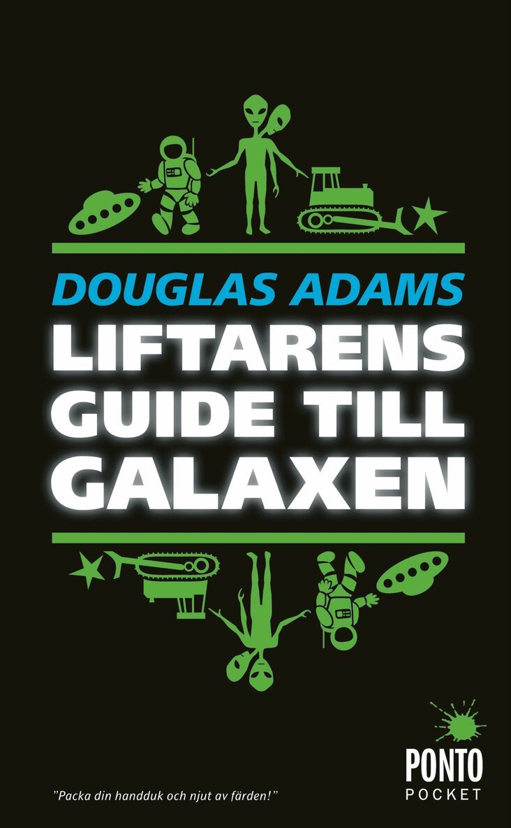 Douglas Adams - Liftarens guide till galaxen, Pocket