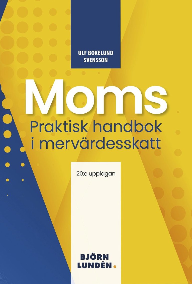 Ulf Bokelund Svensson - Moms, E-bok