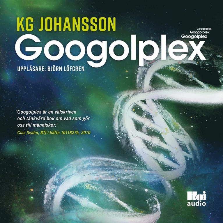 KG Johansson - Googolplex, Ljudbok