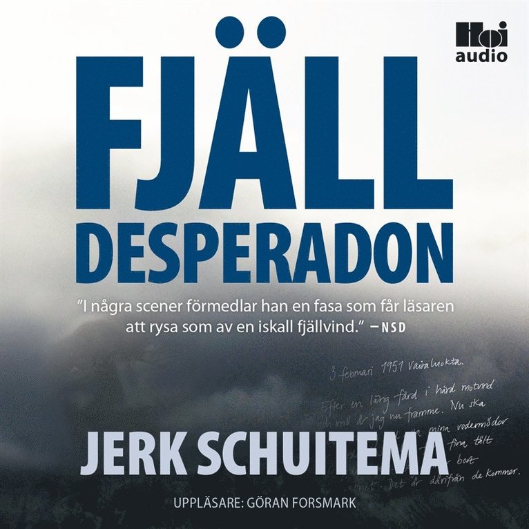 Jerk Schuitema - Fjälldesperadon, Ljudbok