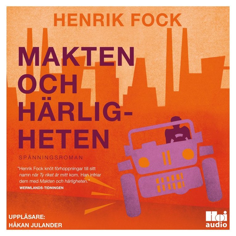 Henrik Fock - Makten och härligheten, Ljudbok