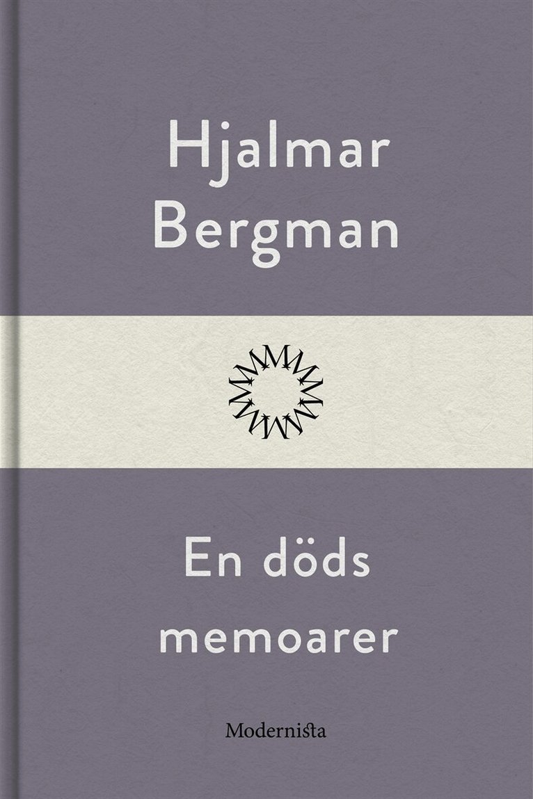 Hjalmar Bergman - En döds memoarer, E-bok