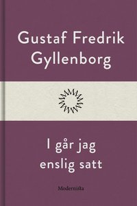 e-Bok I går jag enslig satt <br />                        E bok