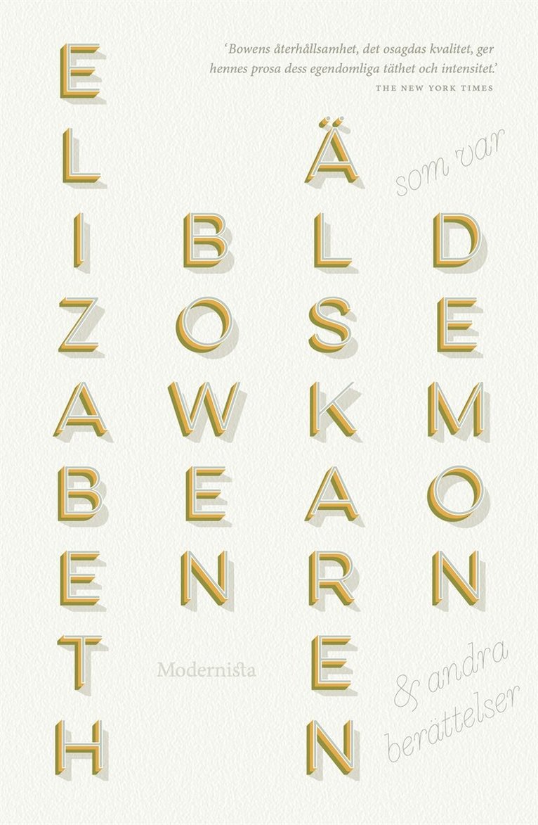 Carl-Johan Malmberg, Elizabeth Bowen - Älskaren som var demon och andra berättelser, E-bok