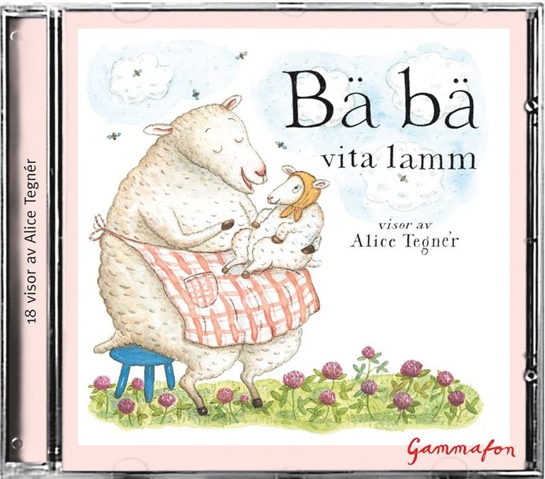 Bä bä vita lamm, CD-bok