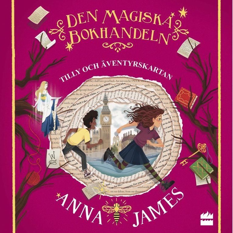 Anna James - Tilly och äventyrskartan, Ljudbok
