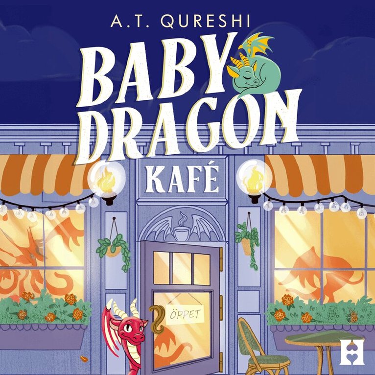 A. T. Qureshi - Kafé Baby Dragon, Ljudbok