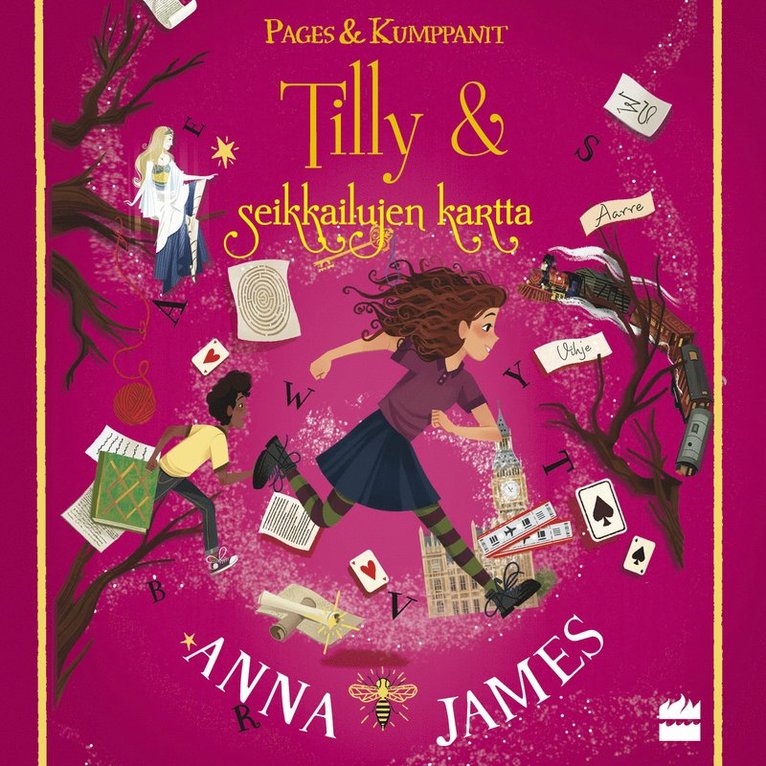 Anna James - Tilly & seikkailujen kartta, Ljudbok