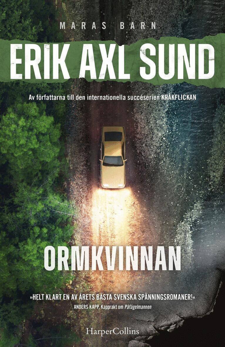 Erik Axl Sund - Ormkvinnan, Inbunden