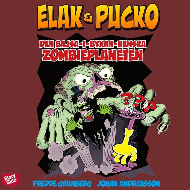 Fredde Granberg - Den bajsa-i-byxan-hemska zombieplaneten, Ljudbok