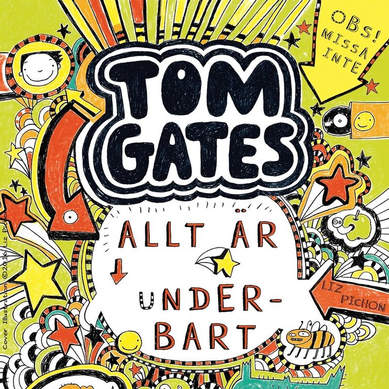 Liz Pichon - Allt är underbart, Ljudbok