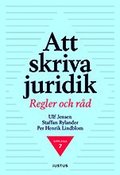 Att skriva juridik : regler och rd