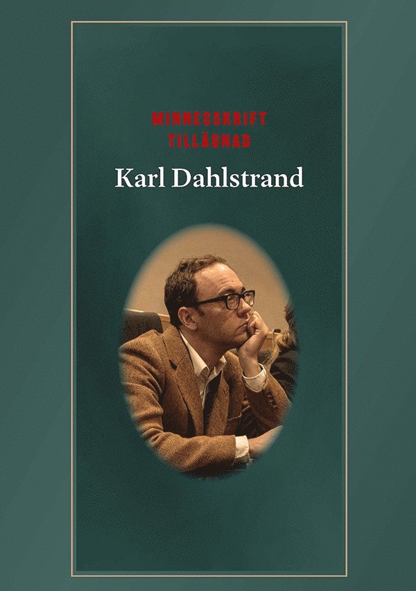 Minnesskrift tillägnad Karl Dahlstrand, Häftad