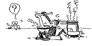 George Herriman - Krazy Kat - en nåbel woffla, Häftad